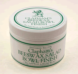 Clapham's Beeswax Salad Bowl Finish 870-3008 Clapham's Beeswax Salad Bowl Finish 870-3008